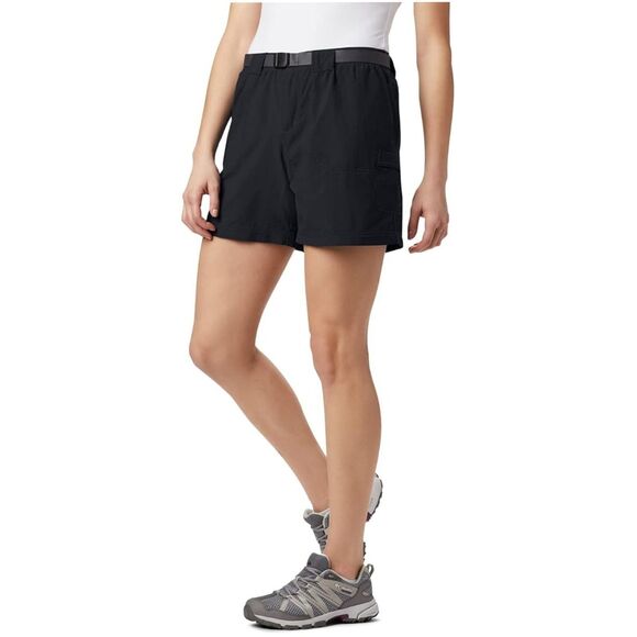 Columbia | NWT Black Sandy River Active Outdoor UPF Cargo Shorts, Size L (12-14) - Picture 9 of 9